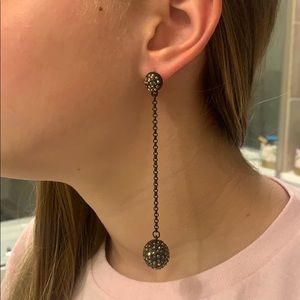 Disco ball earrings